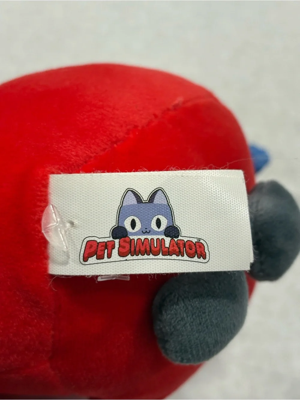 Bundle Roblox Pet Simulator X Plush Lot of 2 – Red Parrot & Roxie Dog